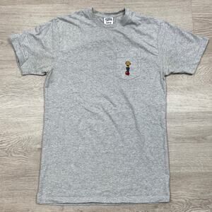 Billionaire Boys Club BBC Heart + Mind Embroidered Pocket T Shirt Men's M